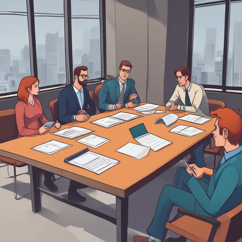 Meeting with clients